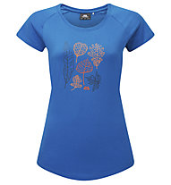 Mountain Equipment Leaf W - T-shirt - donna, Light Blue