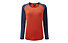 Mountain Equipment Redline - maglia maniche lunghe - donna, Orange/Blue