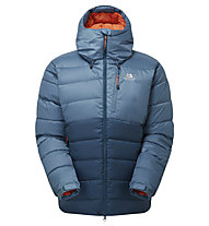 Mountain Equipment Senja - giacca piumino - uomo, Blue/Orange