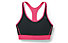 Moving Comfort Switch it up Racer Sport-BH, Black/PowerPink