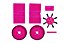 Muc-Off X-3 Spare Parts Kit - kit di ricambio, Pink