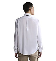 Napapijri Graie - camicia maniche lunghe - uomo, White