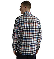 Napapijri G-Trekking - camicia maniche lunghe - uomo, White/Grey/Blue/Red