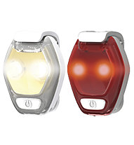 Nathan Hyperbrite Mini 2-Pack - LED-Blitzlichter, Grey/White