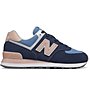 New Balance 574 Seasonal - Sneaker - Damen, Blue/Rose