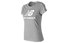 New Balance Port Style Optiks Short Sleeve Box - t-shirt fitness - donna, Grey