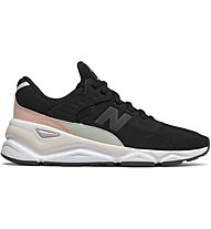 New Balance W90 Knit Suede - sneakers - donna, Black/Pink