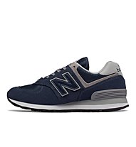 New Balance WL574 Suede Mesh - Sneaker - Damen, Blue