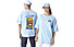 New Era Cap Burger -T-Shirt , Light Blue