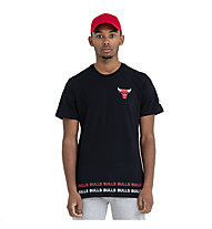 New Era Cap Chicago Bulls Team Wordmark - T-Shirt - Herren, Black