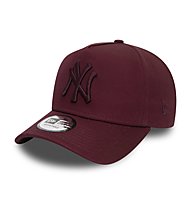 New Era Cap Colour Ess 940 A-Frame NY Yankees - cappellino, Dark Red