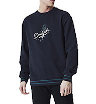 New Era Cap MLB Heritage Script Crew Los Angeles Dodgers - Sweatshirt - Herren, Dark Blue
