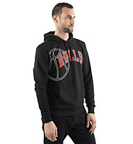 New Era Cap NBA Hoody Chicago Bulls - felpa con cappuccio, Black/Red