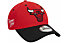 New Era Cap Nba Side Patch 9 Forty Chicago Bulls - Kappe, Red/Black