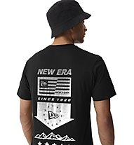 New Era Cap NE Outdoor Utility Graphic T - T-shirt - Herren, Black/White/Grey