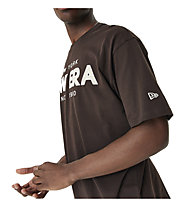 New Era Cap NE Wordmark - T-shirt, Dark Brown