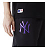 New Era Cap NY League Essential - pantaloni lunghi - uomo, Black/Violet