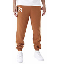 New Era Cap NY League Essential - pantaloni lunghi - uomo, Brown