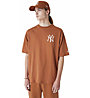 New Era Cap NY League Essential - T-Shirt - Herren, Brown