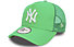 New Era Cap Trucker New York Yankees  - Kappe, Light Green