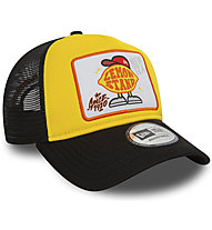 New Era Cap Trucker Patch - cappellino, Yellow/Black