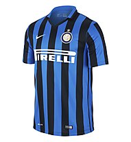 Nike 2015 Inter Mailand Stadium Home - Fußballtrikot, Black/R. Blue/F. White