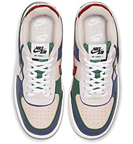 Nike AF1 Shadow - Sneaker - Damen, Blue/Green/Red