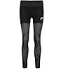 Nike Air 7/8 Mesh Running Tights - pantaloni running - donna, Black/White