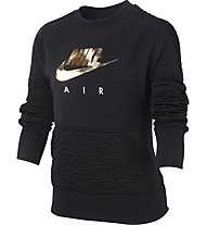 Nike Air Fleece - Sweatshirt - Mädchen, Black
