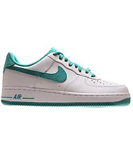 Nike Air Force 1 Herren Sneaker, White/Blue