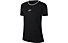 Nike Air Run SS - maglia running - donna, Black