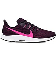 Nike Air Zoom Pegasus 36 - scarpe running neutre - donna, Black/Pink
