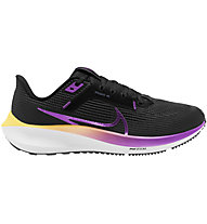 Nike Air Zoom Pegasus 40 W - Neutrallaufschuhe - Damen, Black/Purple