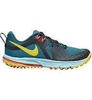 Nike Air Zoom Wildhorse 5 - scarpe trail running - donna, Light Blue/Yellow