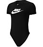 Nike Archive - T-shirt body fitness - donna, Black/White