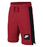 Nike Air Shorts Boys' - pantaloncini fitness - bambino, Red/Black