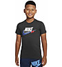 Nike B Sportswear Si Ss - T-shirt - ragazzo, Dark Grey