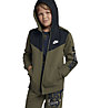 Nike Graphic - giacca con cappuccio fitness - bambino, Green
