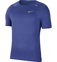 Nike Breathe Rise 365 Hybrid - Laufshirt - Herren, Blue
