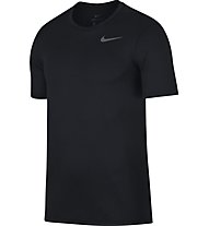 Nike Breathe Vent - T-shirt fitness - uomo, Black