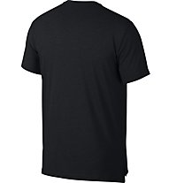 Nike Breathe Training - T-shirt fitness - uomo, Black