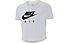 Nike Cropped Air Tee - T-Shirt - Mädchen, White