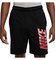 Nike Dri-FIT - Trainingshose kurz - Herren, black/pink