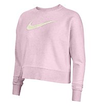 Nike Dri-FIT Get Fit W's Swoosh Training Crew - Sweatshirt - Damen, Pink