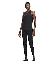 Nike Dri-FIT Graphic Training - top fitness - donna, Black