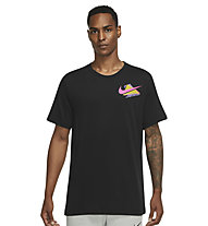 Nike Dri-FIT M Graphic Training - T-shirt Fitness - Herren, Black