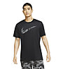 Nike Dri-FIT Men's Camo Training - T-shirt - Herren, Black