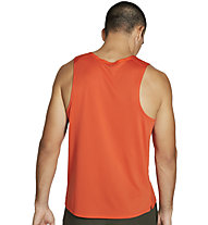 Nike Dri-FIT Miler Wild Run Graphic Run - top running - uomo, Orange