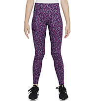 Nike Dri-FIT One Jr - pantaloni fitness - ragazza, Purple