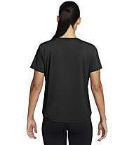 Nike Dri-FIT One Swoosh - Runningshirt - Damen, Black/White